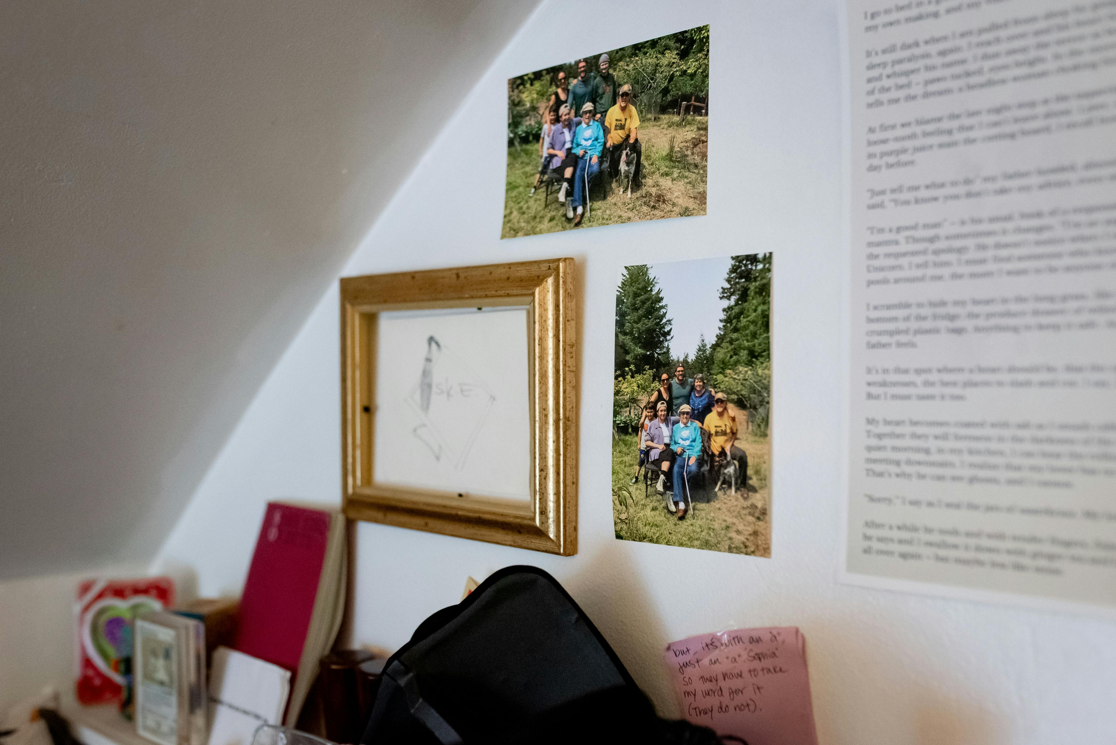 Family Photographs in Sophia Karina English's Studio